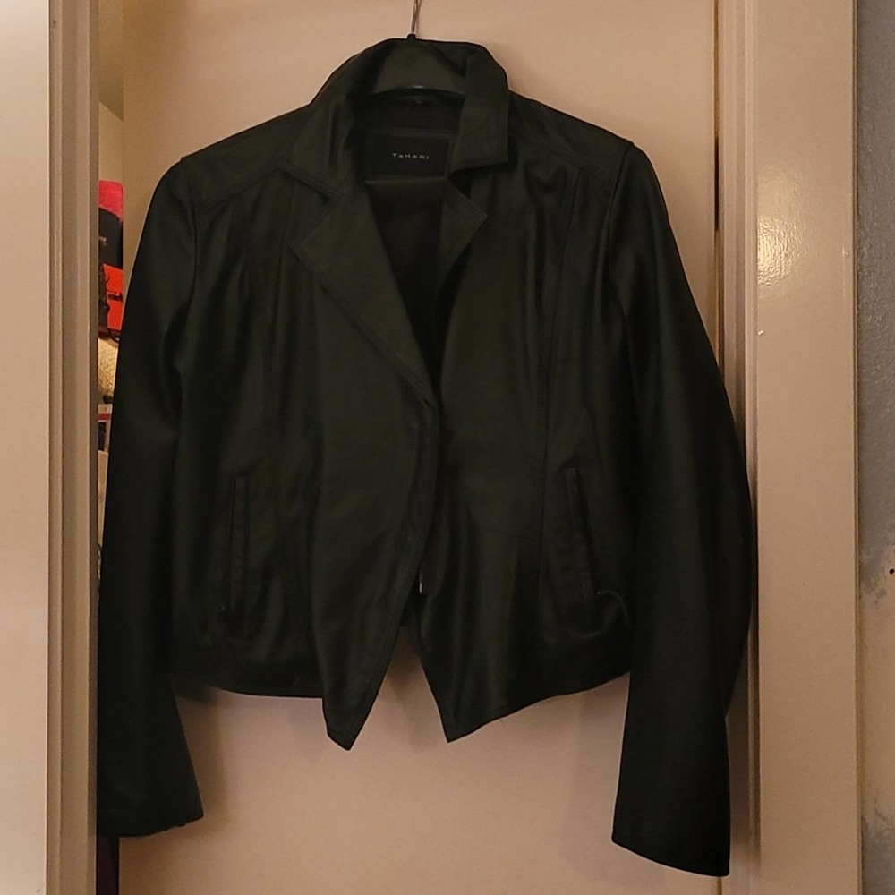 Lamb leather jacket